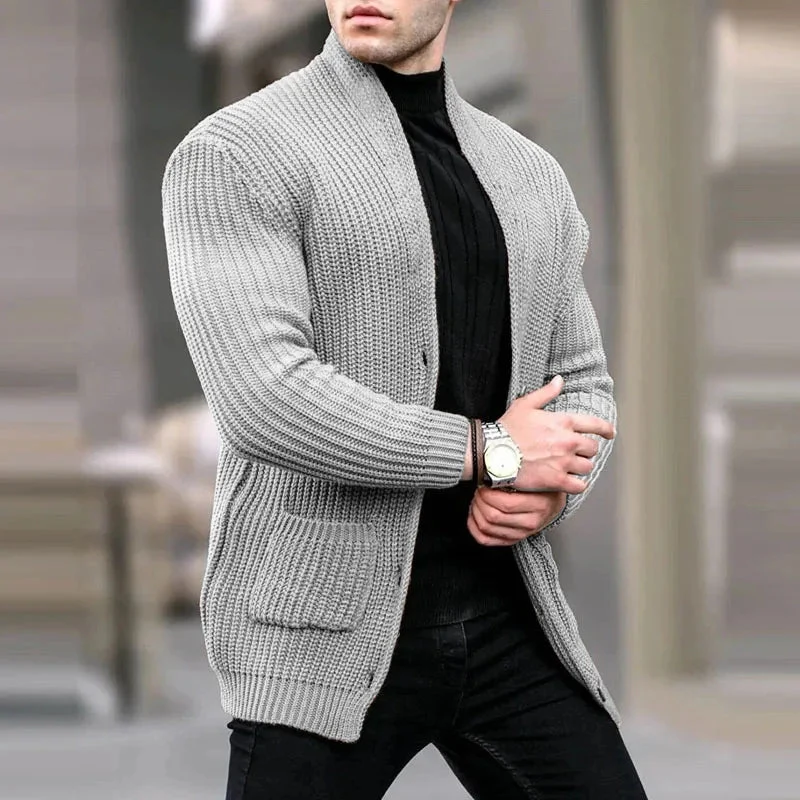 Benjamin | Urban Utility Moderne Strickjacke Für Herren