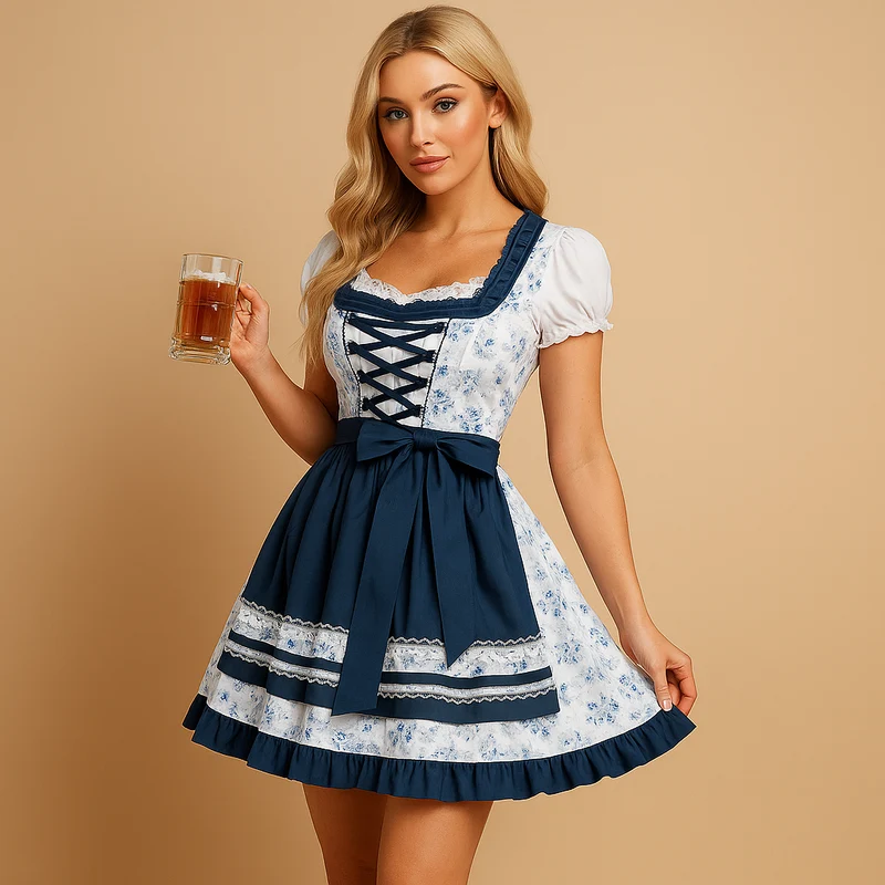 Christin | Stilvolles Und Traditionelles Oktoberfest Dirndl Kleid Für Damen