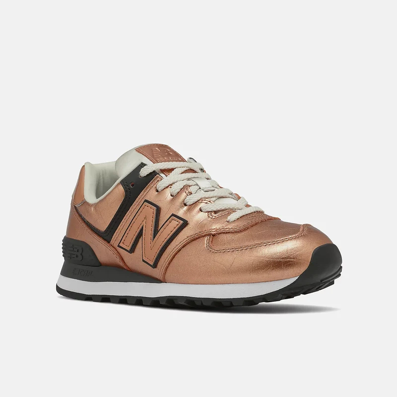 New Balance Damen 574 Fashion Trainer – Bronze