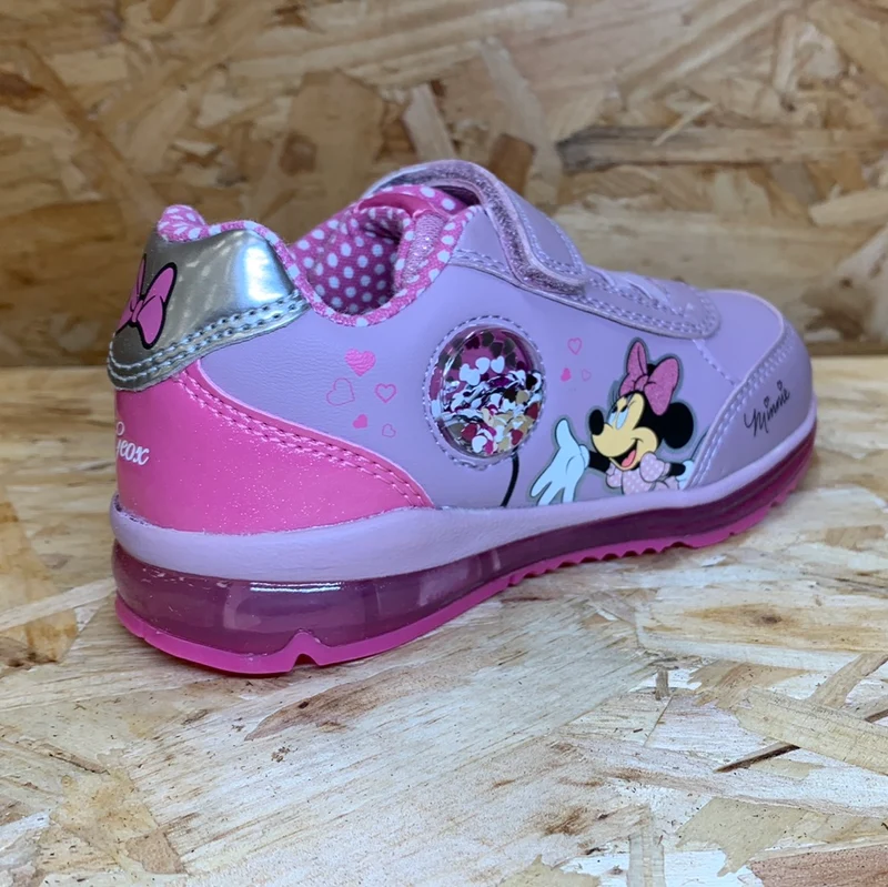 Geox Kleinkind Todo Disney Minnie Mouse Trainer – Rose / Fuchsia