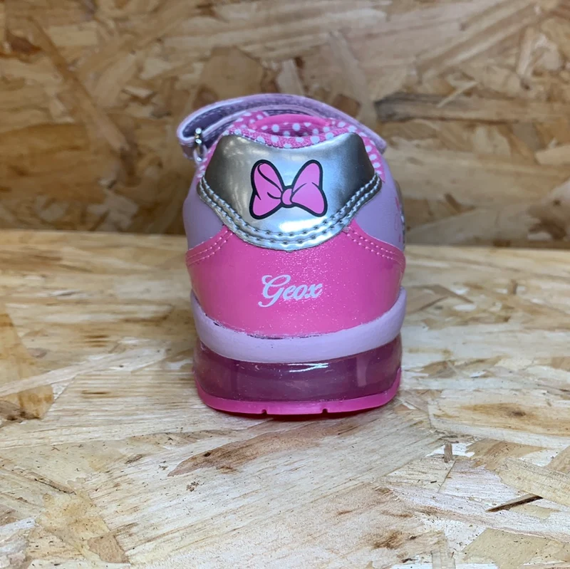 Geox Kleinkind Todo Disney Minnie Mouse Trainer – Rose / Fuchsia