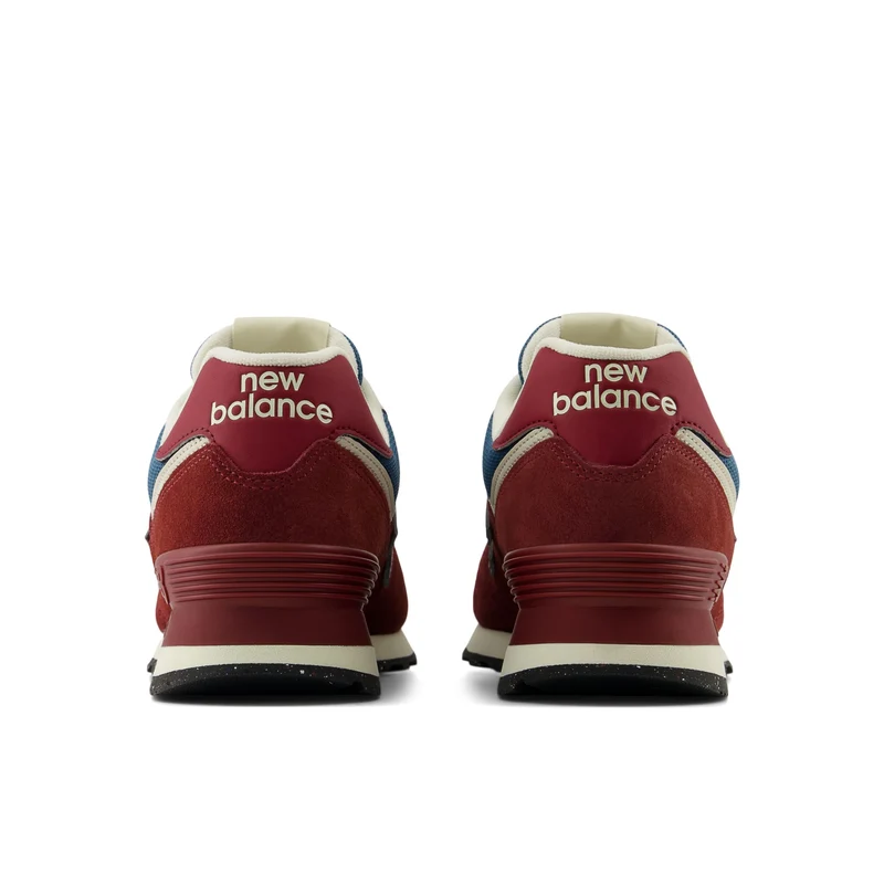 New Balance Herren 574 Fashion Sneakers - Purpurrot / Terrarium