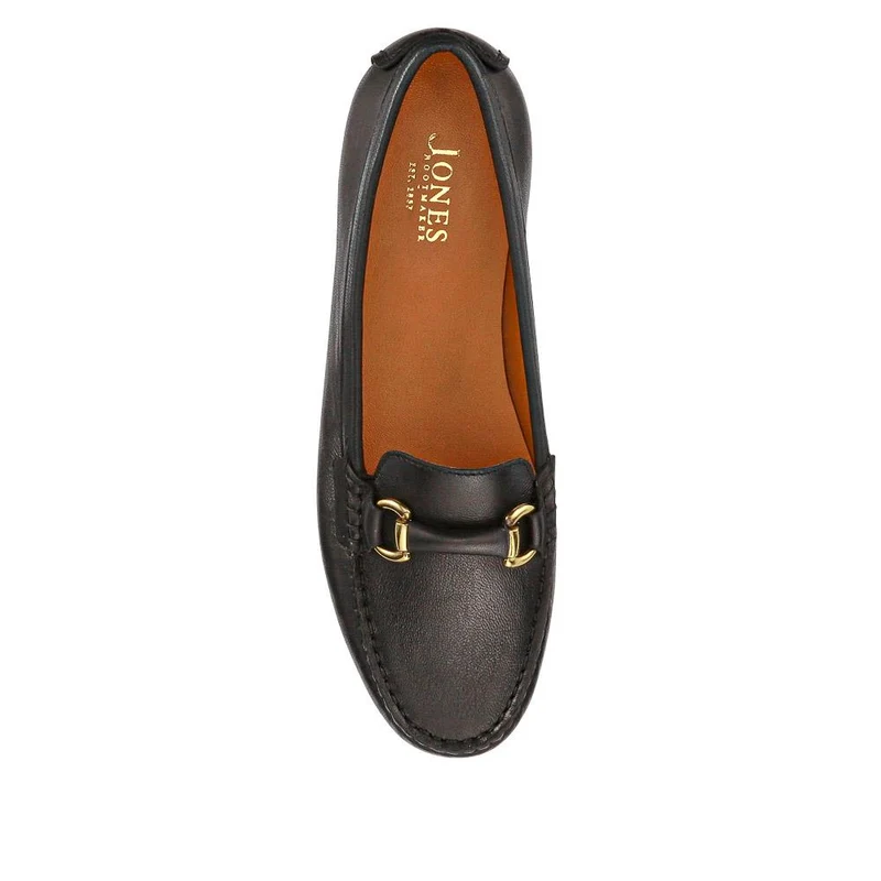 Athikia Leather Slip-On Shoes - ATHIKIA / 327 109 - Black
