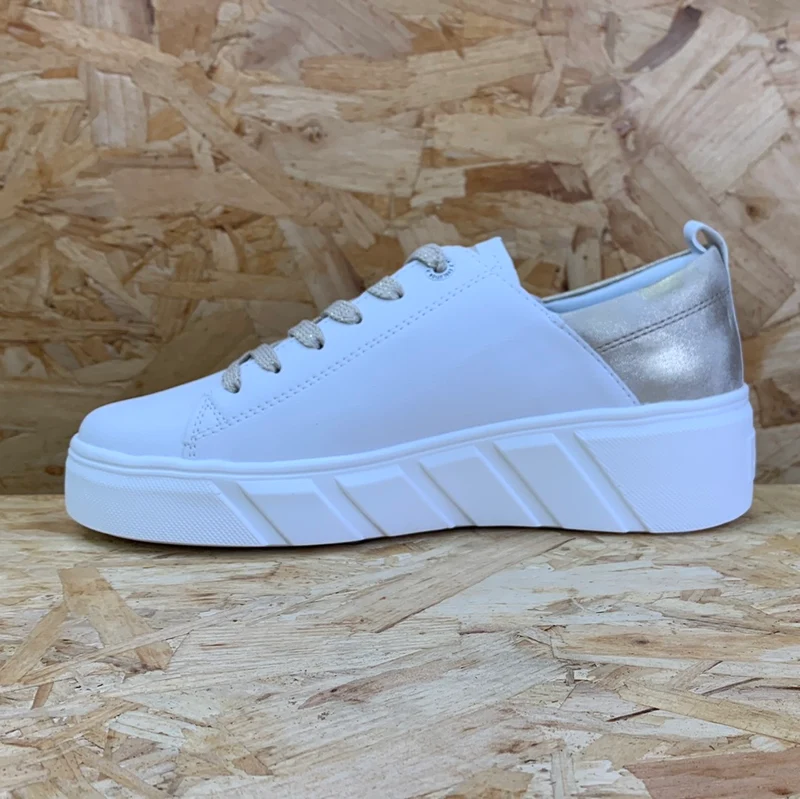Rieker Damen Revolution Fashion Trainer – Weiß