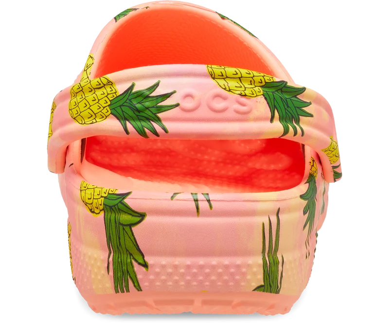 Crocs Unisex Classic Retro Resort Clog – Papaya