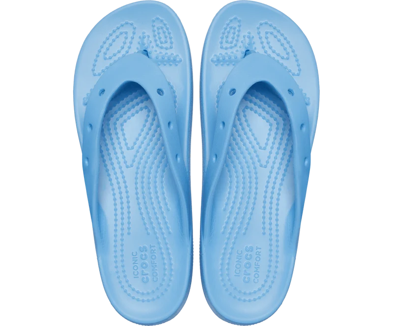 Crocs Unisex Klassischer Plateau-Flip-Flop - Sauerstoff