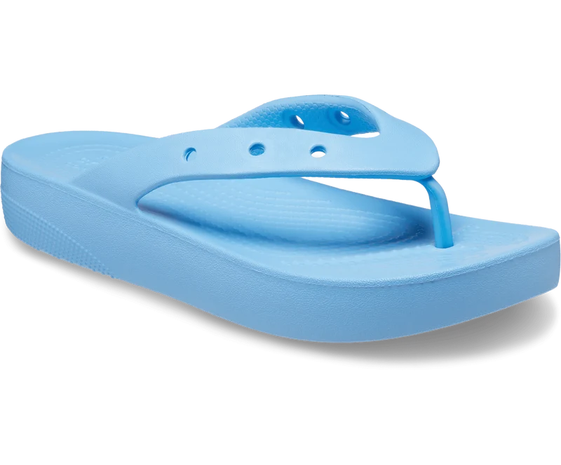 Crocs Unisex Klassischer Plateau-Flip-Flop - Sauerstoff