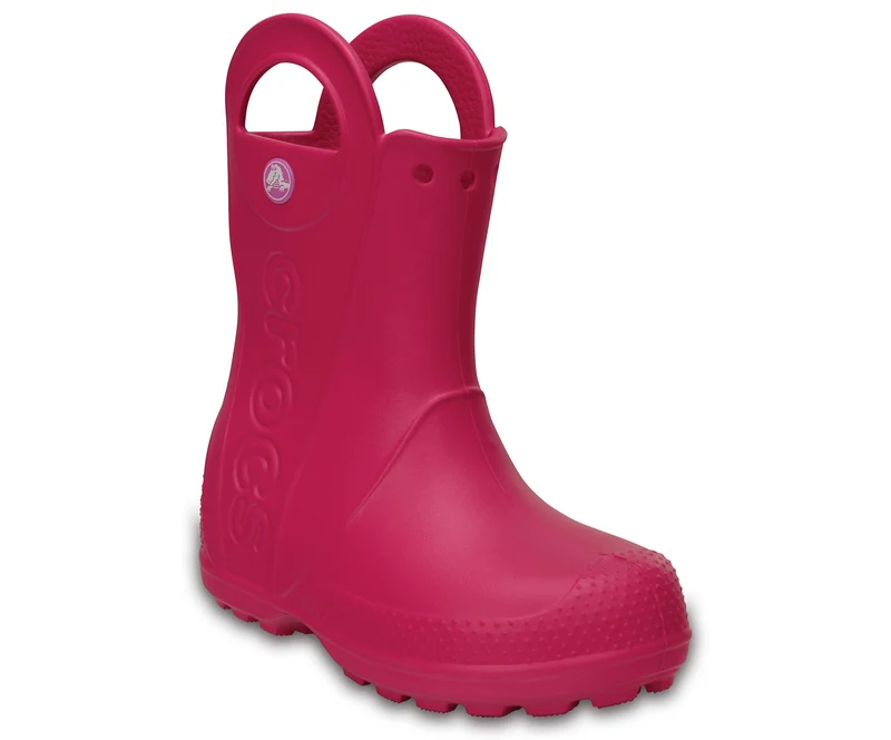 Crocs Regenstiefel „Handle It“ für Kinder – Candy Pink