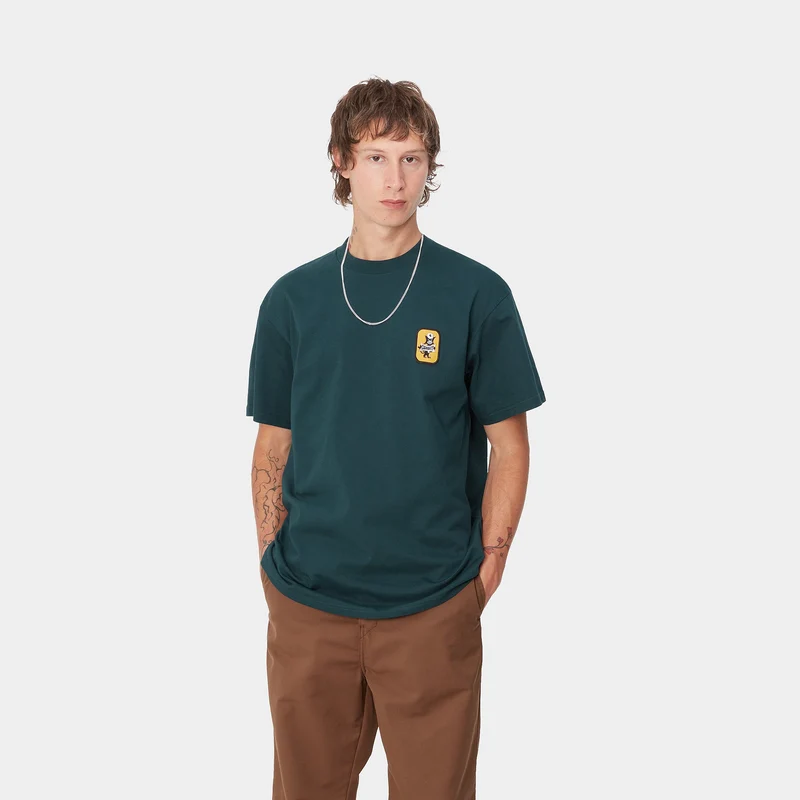 Carhartt WIP Signal T-Shirt für Herren - Entenblau