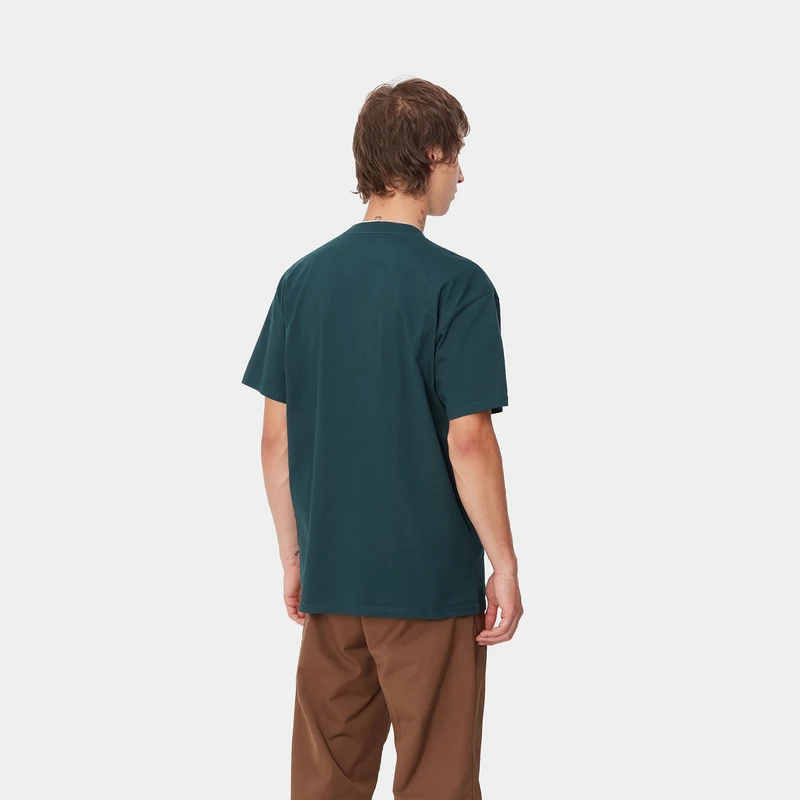 Carhartt WIP Signal T-Shirt für Herren - Entenblau