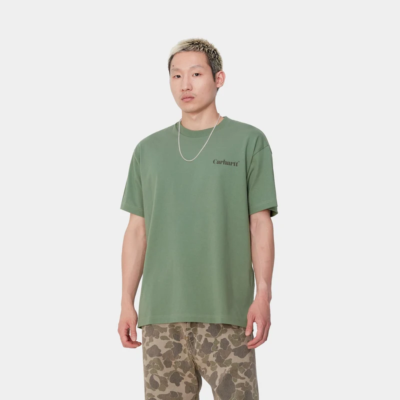 Carhartt WIP Herren Fold Duck T-Shirt - Entengrün