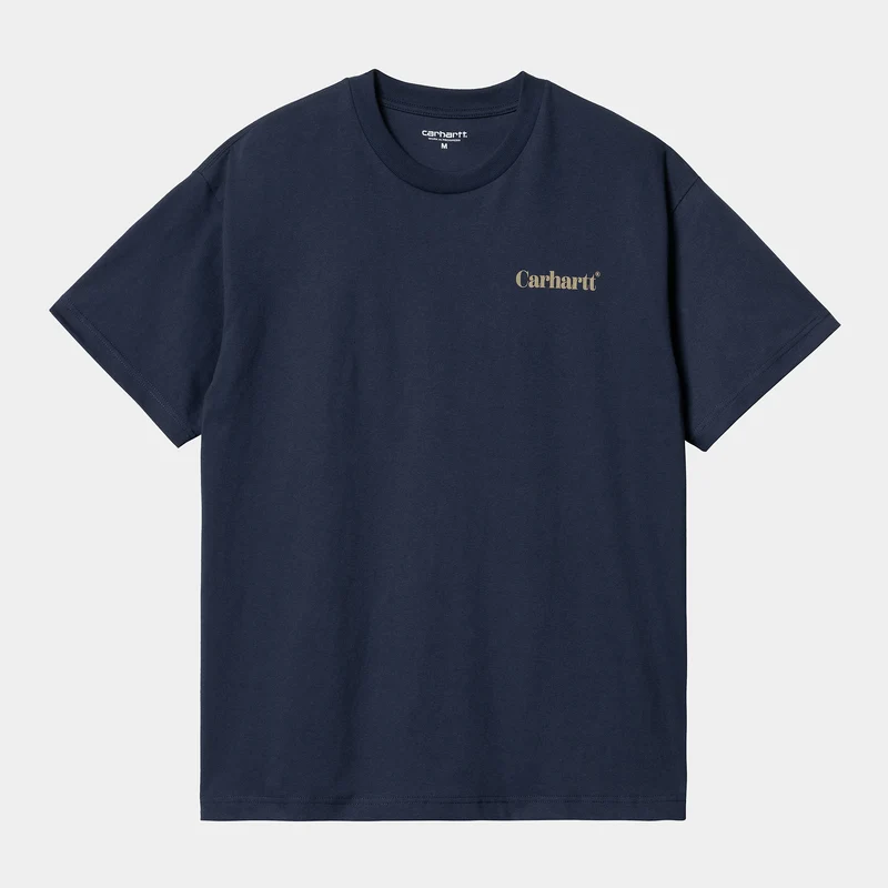 Carhartt WIP Fold Duck T-Shirt für Herren - Air Force Blau