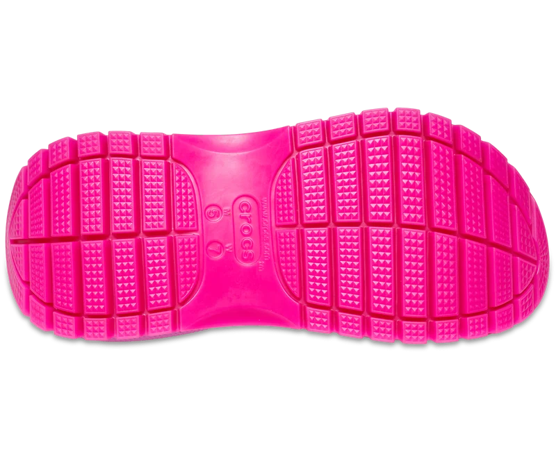 Crocs Unisex Classic Mega Crush Clog – Rosa