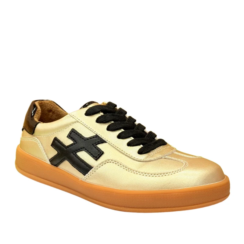 Drilleys Damen-Sneaker Sixty-Five - Techno Gold