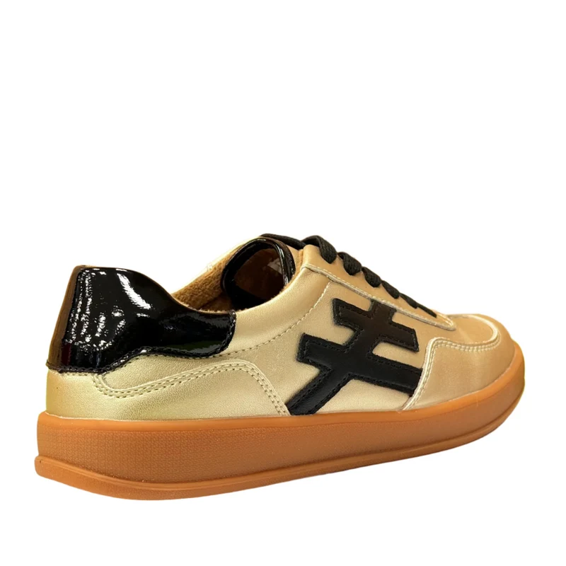 Drilleys Damen-Sneaker Sixty-Five - Techno Gold