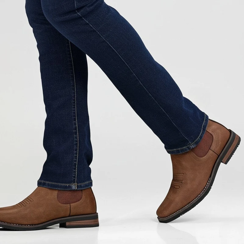 Noah | Orthopädische Chelsea Herrenstiefel Mit Komfortabler Slip-On-Passform