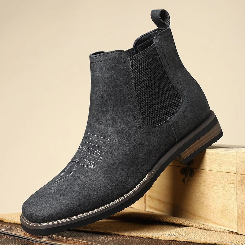 Noah | Orthopädische Chelsea Herrenstiefel Mit Komfortabler Slip-On-Passform