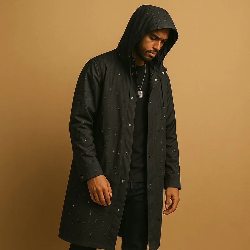 Lukas | Stilvolle Und Wasserdichte Herren Regenjacke