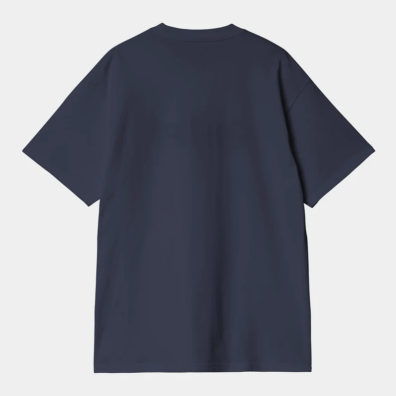 Carhartt WIP T-Shirt mit Logo-Print für Herren - Blau