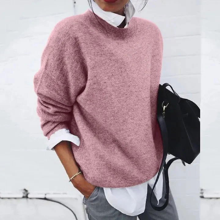 Charlotte | Eleganter Kaschmir-Mix Pullover Mit Entspannter Passform