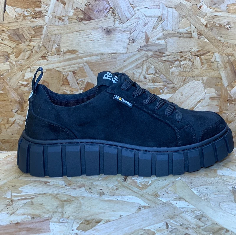 Refresh Mode-Sneaker für Damen – Schwarz