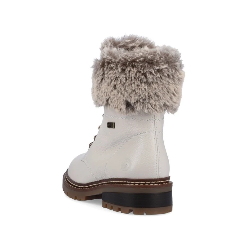Remonte Stiefelette aus Lammleder für Damen - Weiß