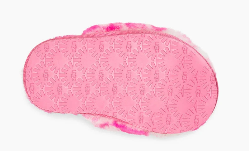 UGG Fluff Yeah Murmelrutsche für Kleinkinder - Rosa Rose / Muschelrosa