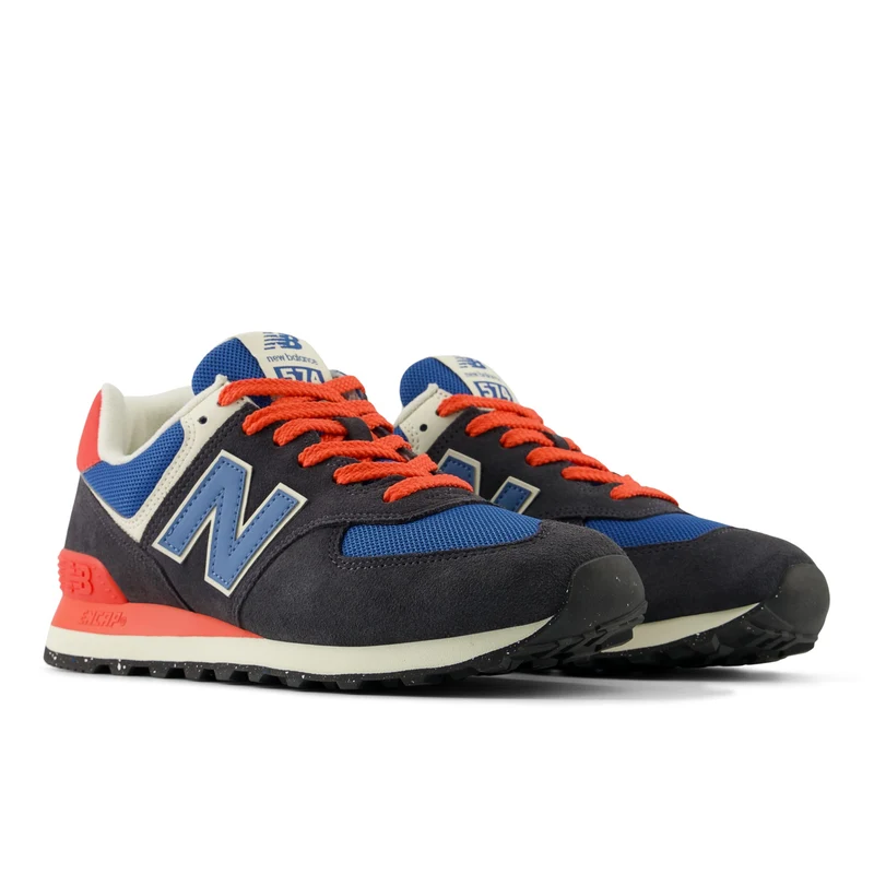 New Balance Herren 574 Fashion Trainers - Phantom / Blau Achat