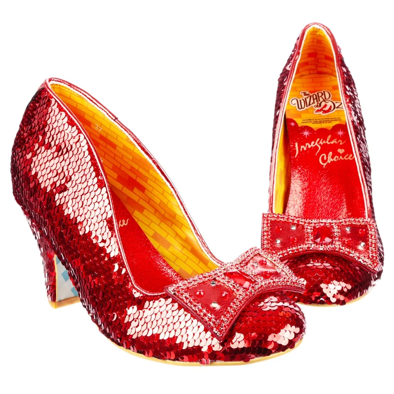 Irregular Choice Womens Wizard of Oz Think of Home Again High Heel - Rot