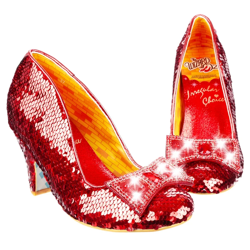 Irregular Choice Womens Wizard of Oz Think of Home Again High Heel - Rot