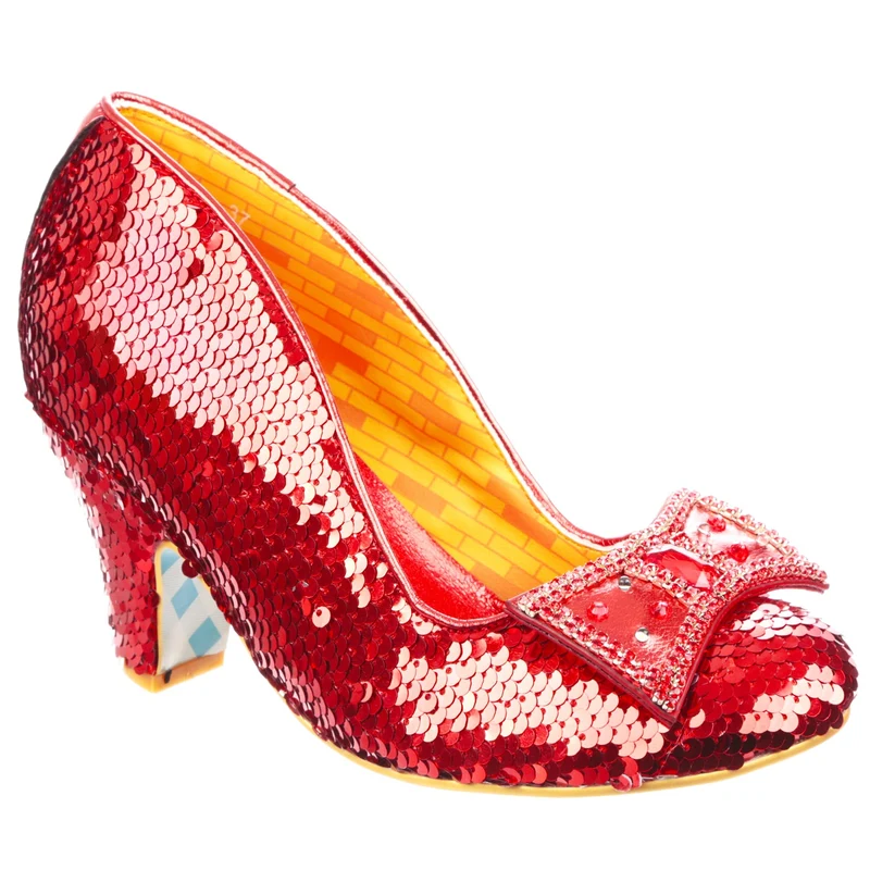 Irregular Choice Womens Wizard of Oz Think of Home Again High Heel - Rot