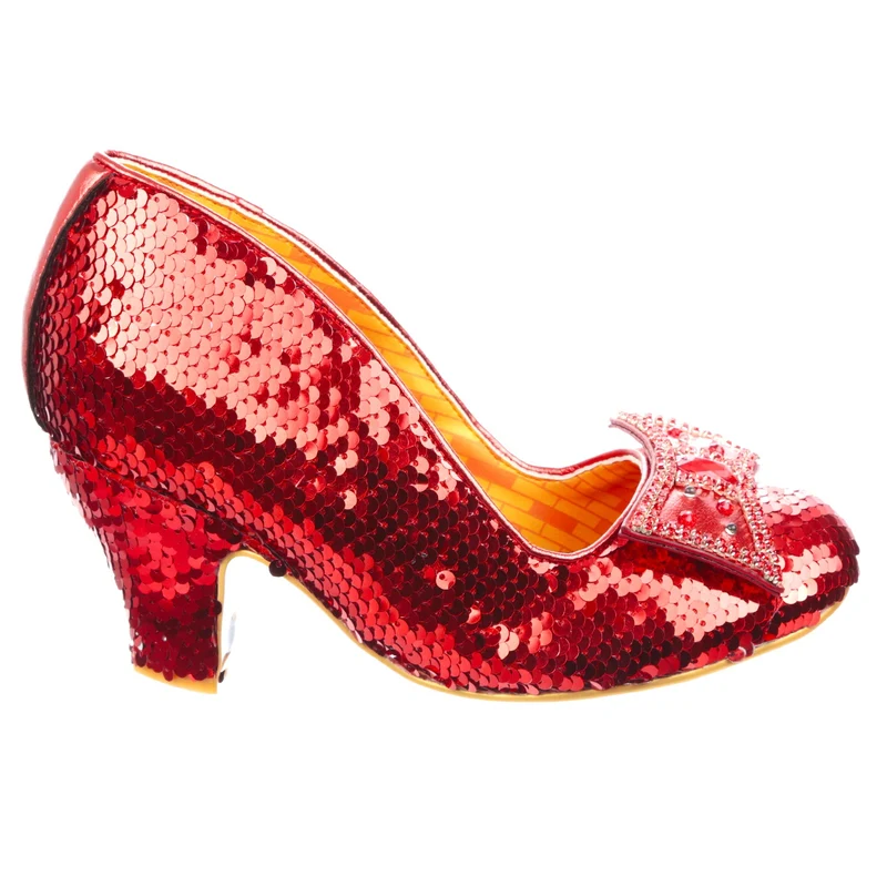 Irregular Choice Womens Wizard of Oz Think of Home Again High Heel - Rot