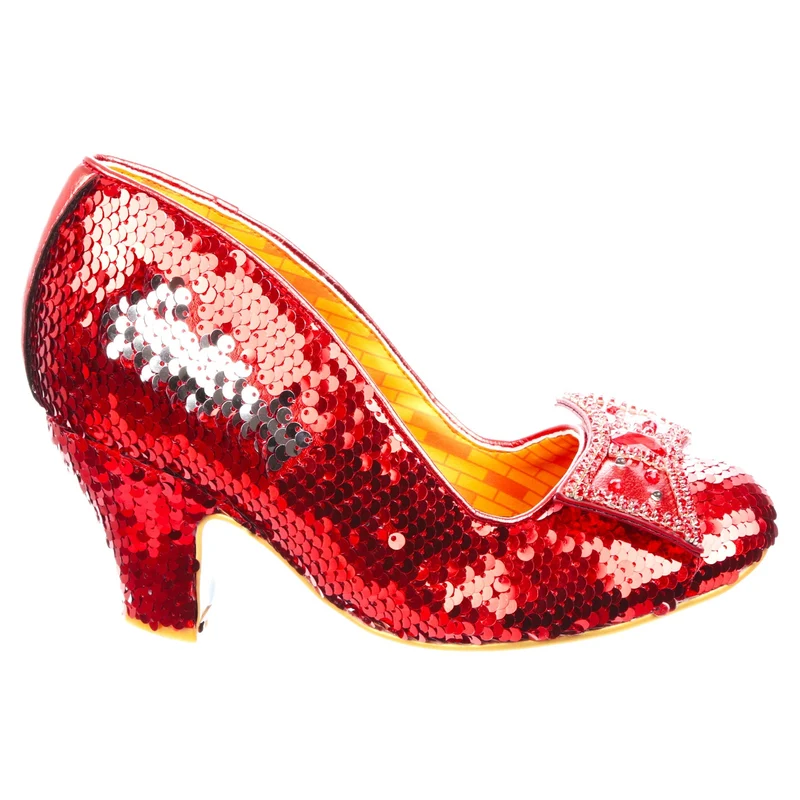 Irregular Choice Womens Wizard of Oz Think of Home Again High Heel - Rot