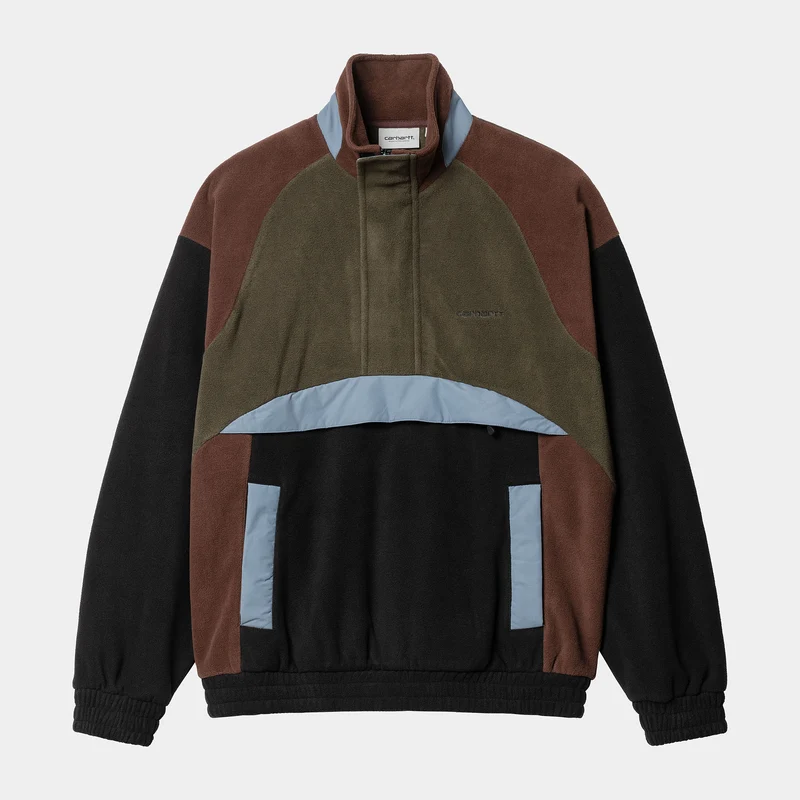 Carhartt WIP Herren Brody Pullover Sweat Top - Schwarz / Zypresse