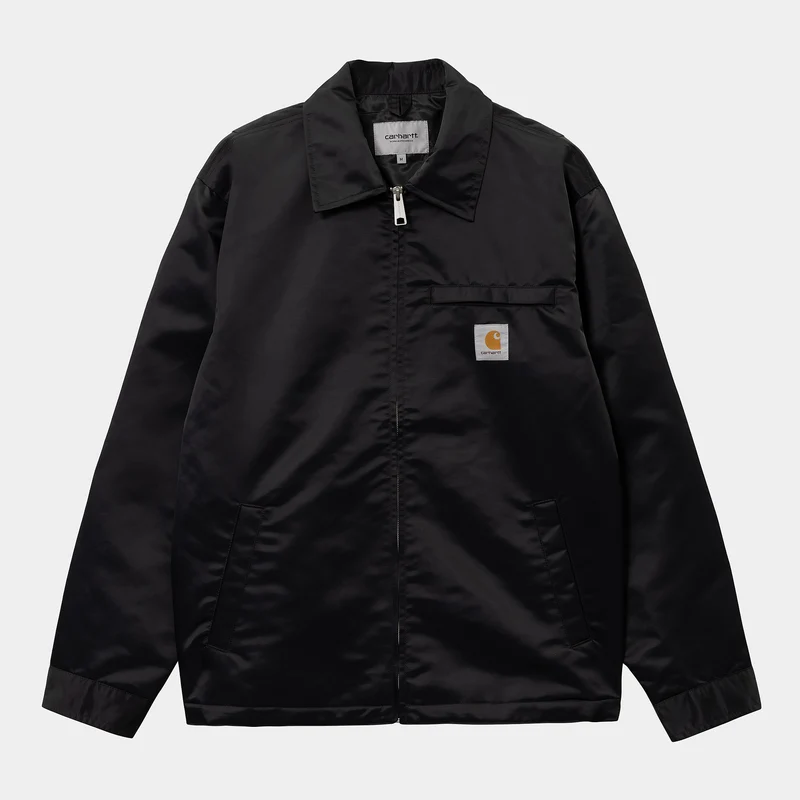 Carhartt WIP Herren Manu Jacke – Schwarz