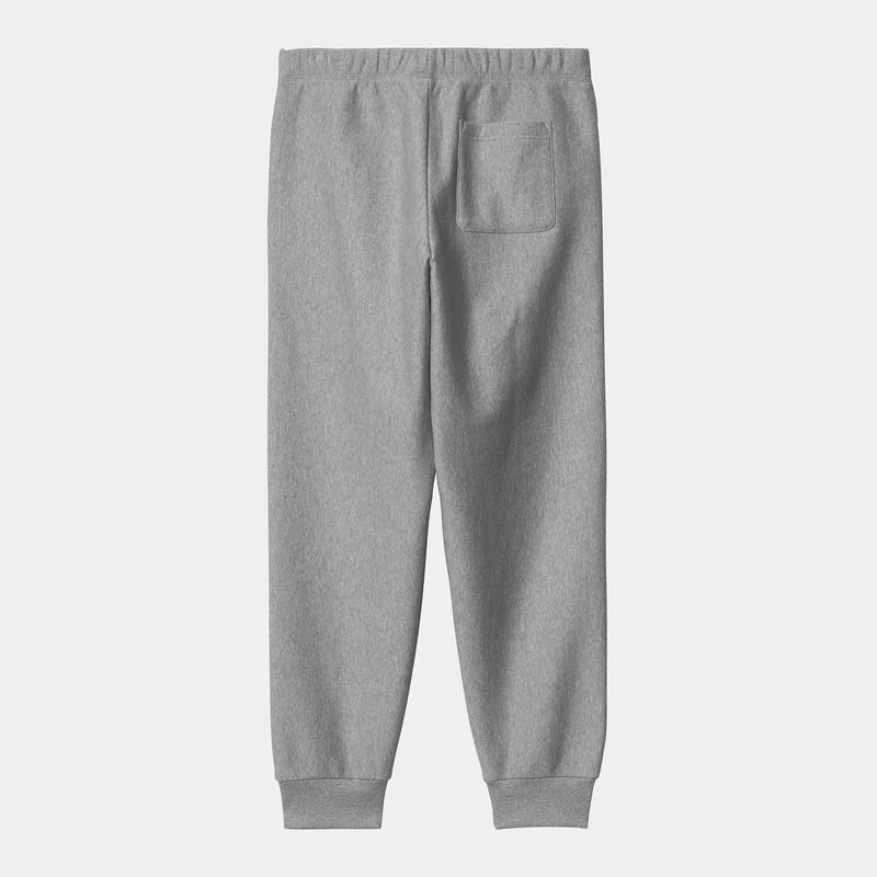Carhartt WIP Herren American Script Jogginghose - Grau meliert