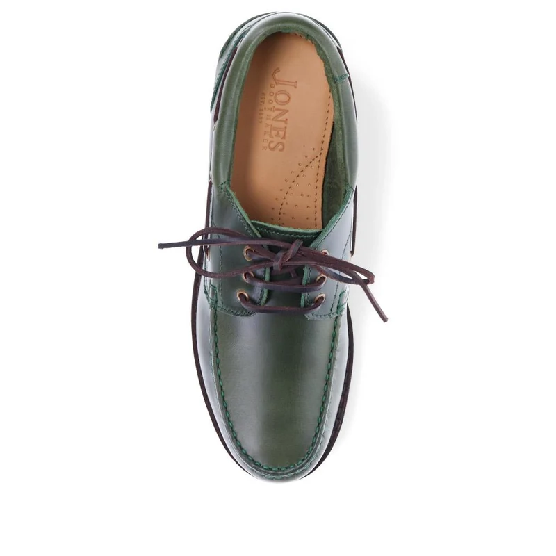 Pickering2 Leather Boat Shoes - PICKERING2 / 325 137 - Khaki