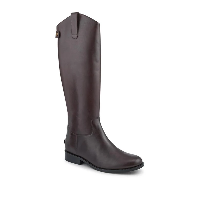 Daliah Leather Long Boots - DALIAH / 328 440