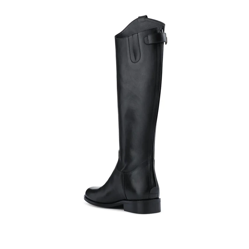 Daliah Leather Long Boots - DALIAH / 328 440 - Black