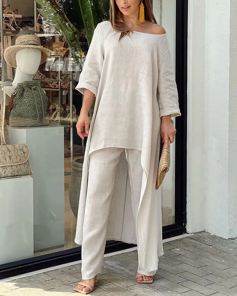 Sophie | Elegantes und Luftiges Zweiteiliges Set für heiße Sommertage