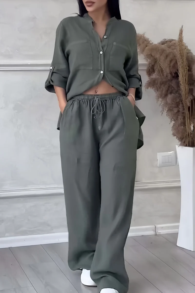 Sophie | Exklusives Zweiteiliges Set aus feinstem Leinen