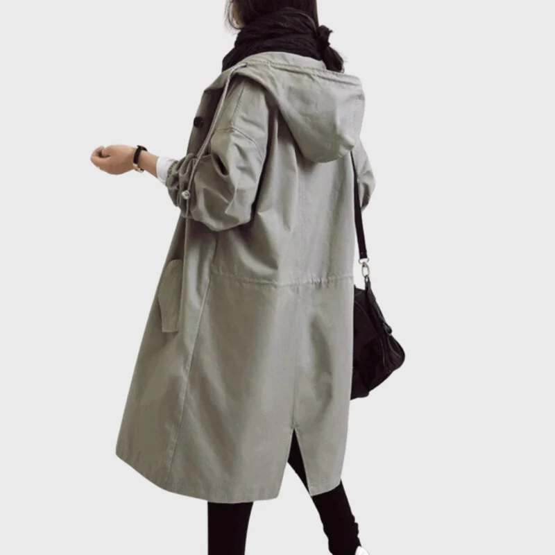 Emma | Eleganter Und Wasserdichter Langer Trenchcoat
