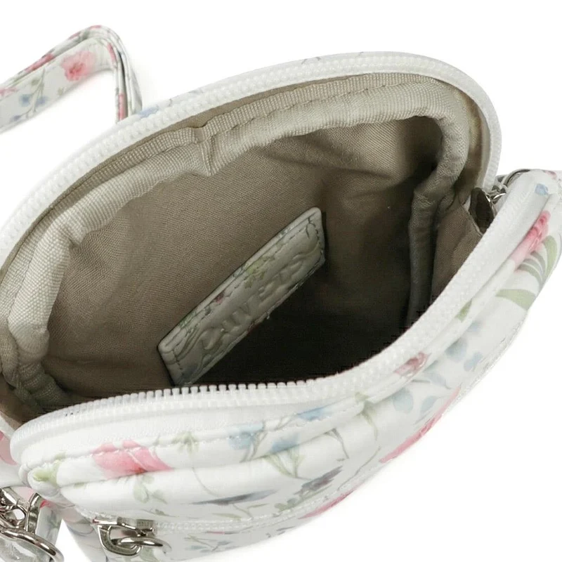 Floral Multiway Cross Body Phone Bag - WAHT43000 / 329 342 - White Print