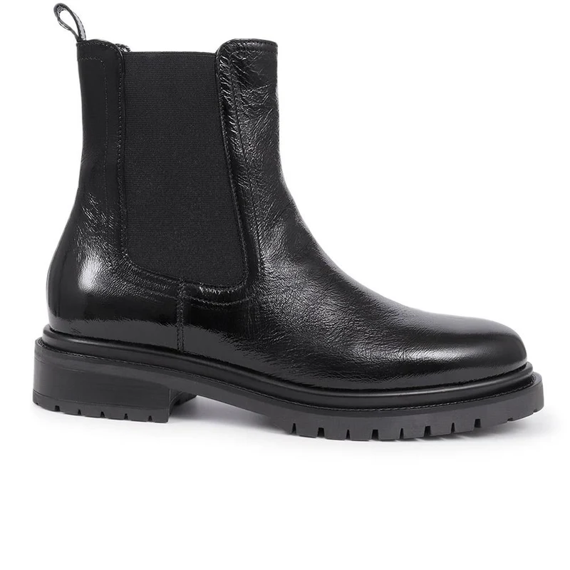 Kefalonia Leather Chelsea Boots - KEFALONIA / 326 141 - Black Patent