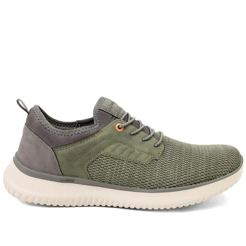 Rieker Lace Up Low Top Trainers - RKR43514 / 328 774 - Khaki