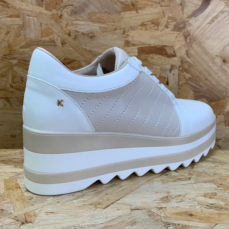 Kate Appleby Highworth Plateau-Sneaker für Damen - Mandel