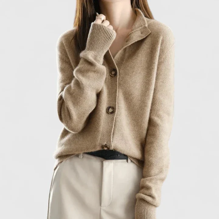Gabriele | Weiche Und Elegante Strickjacke Für Damen