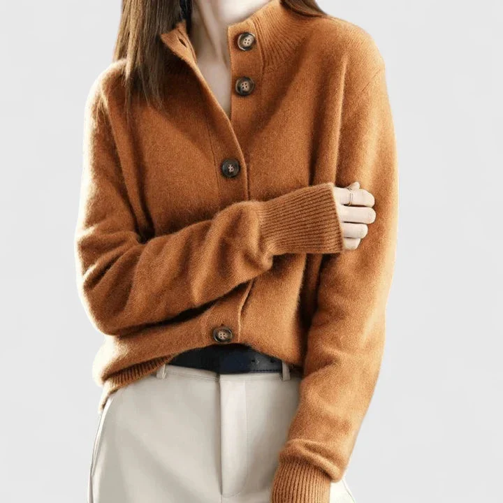 Gabriele | Weiche Und Elegante Strickjacke Für Damen