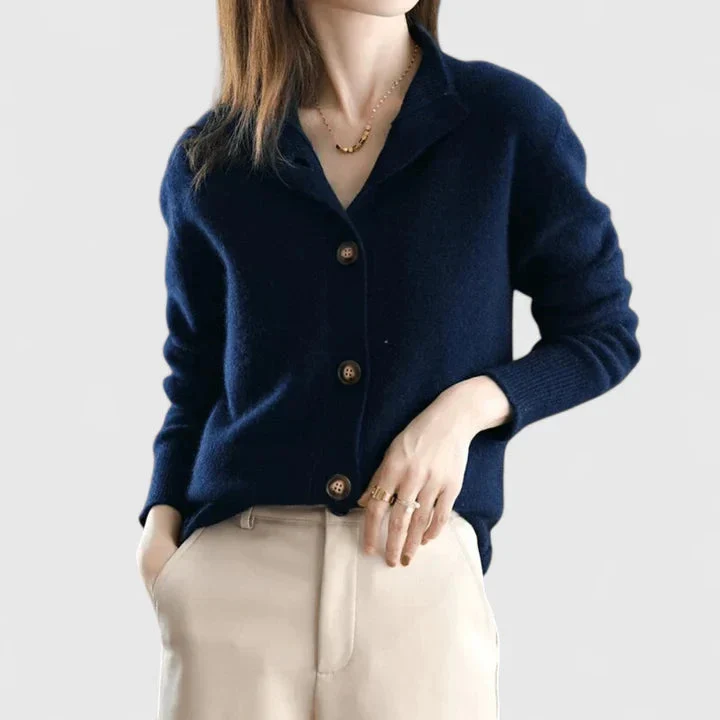 Gabriele | Weiche Und Elegante Strickjacke Für Damen