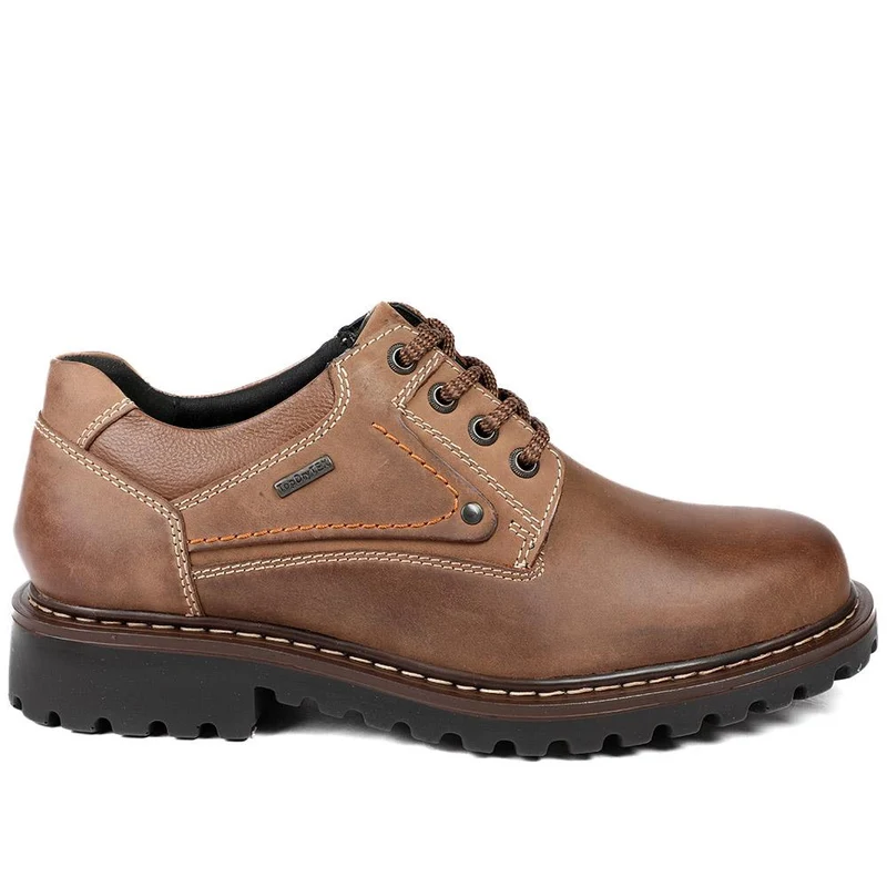 Josef Seibel Leather Water-Resistant Shoes - JOSEF42502 / 328 196 - Tan